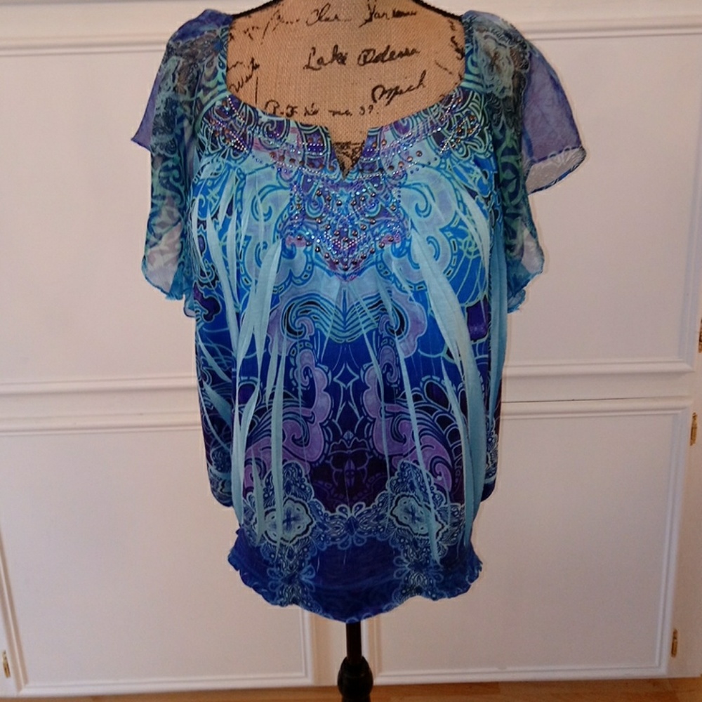 Beautiful sublimation top